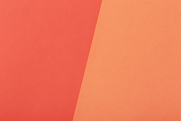 two-tone paper red and orange background