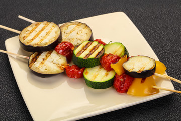 Vegan Vegetable skewer