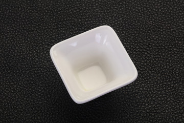 White porcelain bowl