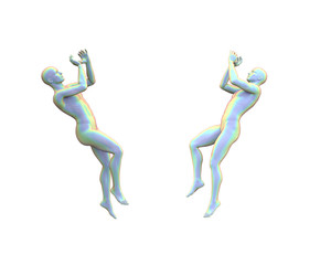 3d rendering illustration of skeleton bone anatomy