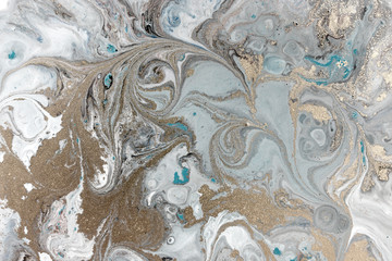 Pale marbling pattern. Simple marble liquid texture.