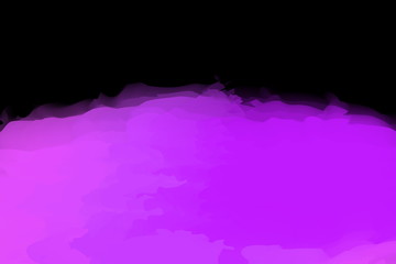Obraz premium purple colors stain in water color style on dark black background, watercolor pink texture soft for background card or banner advertising, water color pink purple for copy space