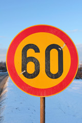 Road sign