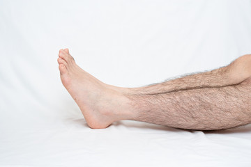 Fototapeta premium メンズ 脚脱毛 beforeイメージ