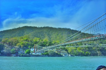 bridge over the river