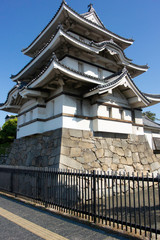 Takamatsu castle of Takamatsu city, Japan