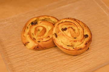 Brioches aux raisins