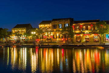 Naklejka premium Tourist landmark of the city Hoi An. Vietnam