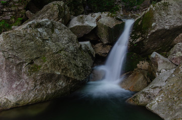 Fototapeta na wymiar 八淵の滝
