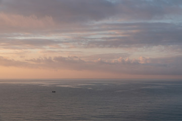 Sunrise over the sea