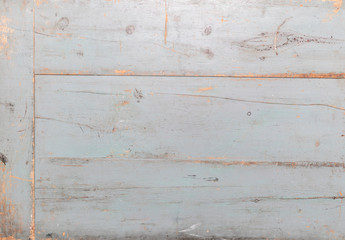 Rustic Blue Painted Wood Background