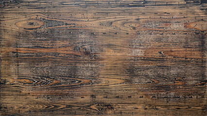 Rustic Raw Wood Panel Background