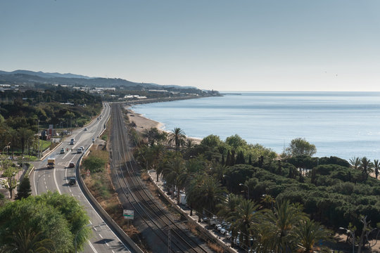 Morning in Marato, Barcelona, Catalonia, Spain