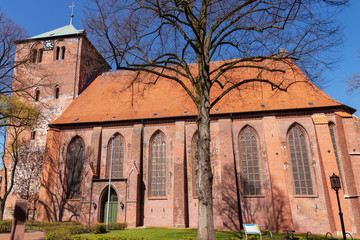 Evangelisch-lutherische Stadtkirche St. Wilhadi in Stade, Niedersachsen