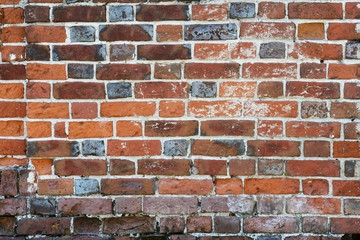 old brick wall for background