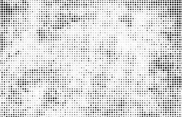 Halftone texture abstract black and white