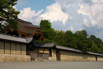 Japanese traditional earthen and landscape