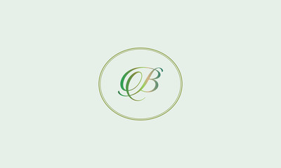 Magnificent brand with calligraphy letter. Branding styles of classic style. Vector illustration.