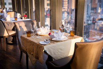 Table setting for Special meal