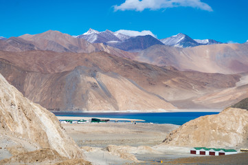 Pangong Lake in Ladakh, North India.