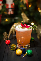 alcohol cocktail for X'mas party
