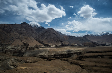 Landscape of the Mountains in Ladakh India
