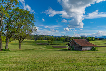 Obraz premium Bayerische Idylle