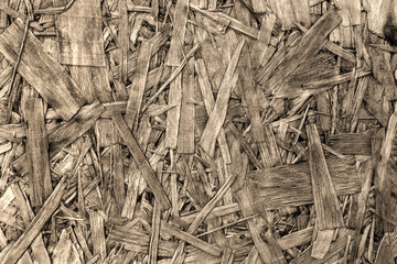 Abstract background wood slivers brown