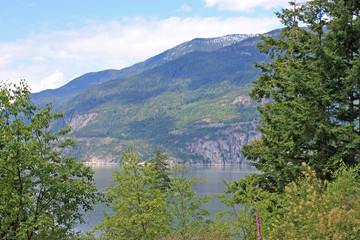 Fototapeta na wymiar Howe Sound, British Columbia