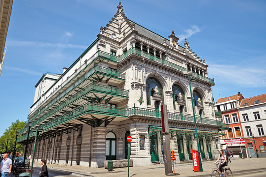 Former warehouse housed the Royal Flemish Theatre