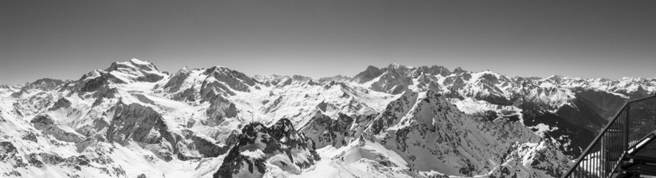 Vue du Mont Fort
