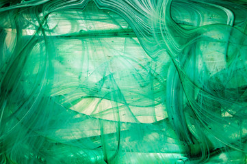 Emulsion mit Ölfarbe
