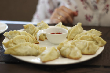 Delicious and beautiful food in the restaurant