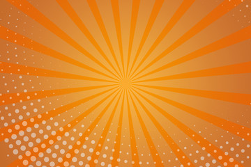 abstract, orange, illustration, yellow, wallpaper, pattern, light, design, backgrounds, graphic, color, art, texture, bright, sun, vector, backdrop, digital, dots, blur, circles, waves, line, wave