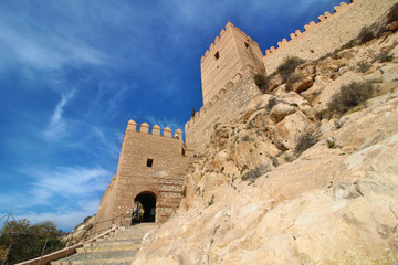 Alcazaba de Almería, Andalucía, España