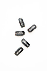 Clips for hair extensions