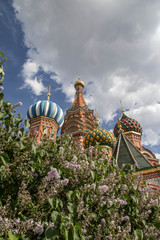 St. Basil's Cathedral on red square - 269837438