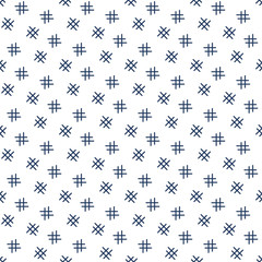 Geometric seamless pattern. Grid background.