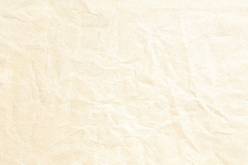 Old Crumpled brown paper texture