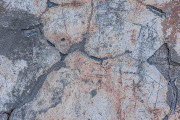  Texture, wall, concrete, it can be used as a background. Wall fragment with scratches and cracks
