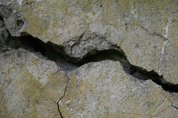 wall, plaster, surface, crack, brown, abstract, pattern, rough, old, surface, natural, textured, close-up, material, plant, dry, close-up, detail, macro, stone