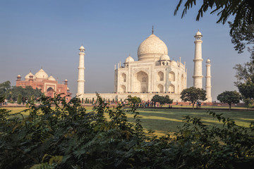 Taj Mahal in Indien weiter weg
