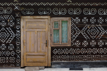 Cicmany village in Zilina region.