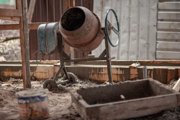 construction equipment, construction, people at work doing things