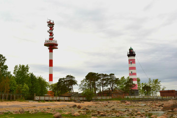 Obraz premium lighthouse on island