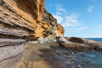 rock in the sea