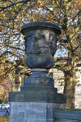 Fototapeta premium Statue in the Tiergarten in Berlin, Germany