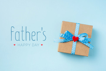 top view of fathers day concept with copy space