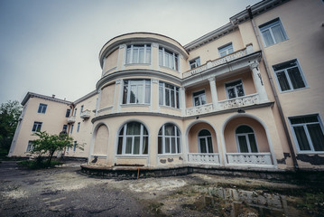Building of  former resort of the Ministry of Defense of the Soviet Union where Joseph Stalin used...