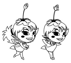 beautiful magic fairies characters